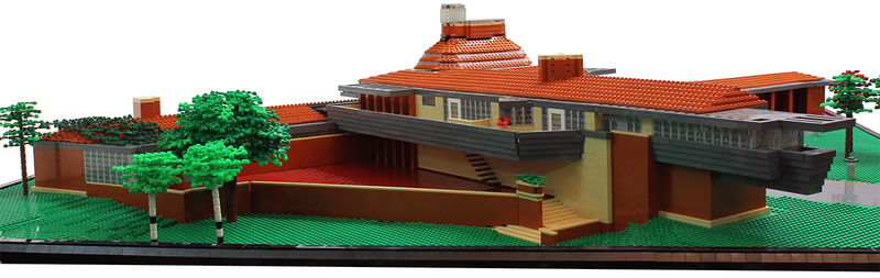 Illustration for article titled Another Frank Lloyd Wright masterpiece gets the Lego treatment